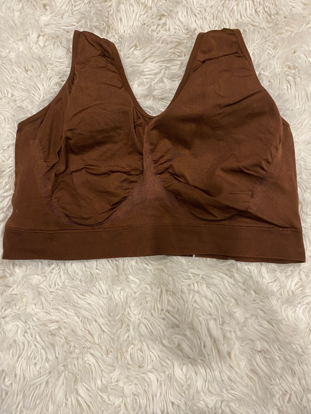 TrueKind Brown Wireless Bralette 3X